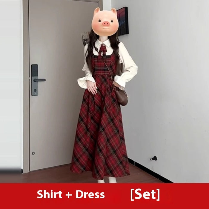 High-grade Wear Match Set Long Dress