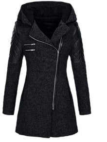 WOMEN'S WARM HOODED COAT