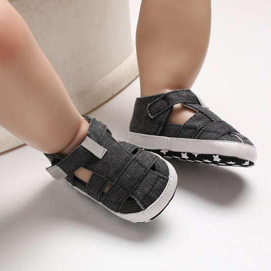 Kids Newborn Baby Soft Crib Shoes First Walker Anti Slip Sandals Shoe