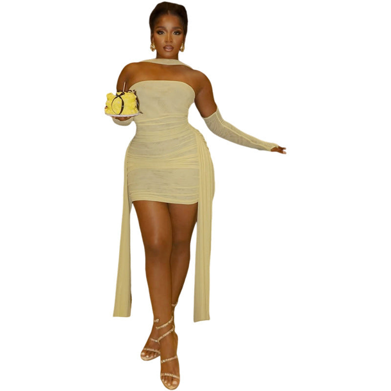 Fashionable New Women's Clothing Halter Skirt Outfit