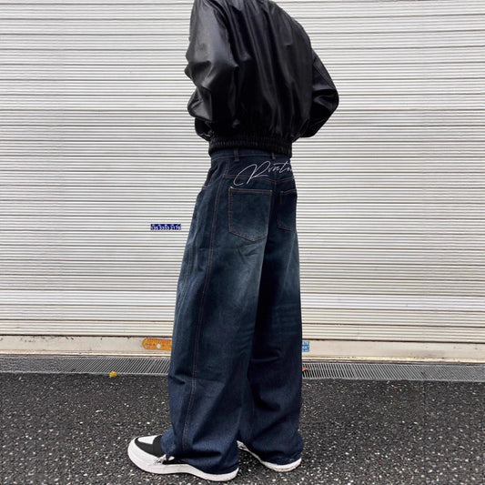 American Retro Machete Jeans For Men And Women