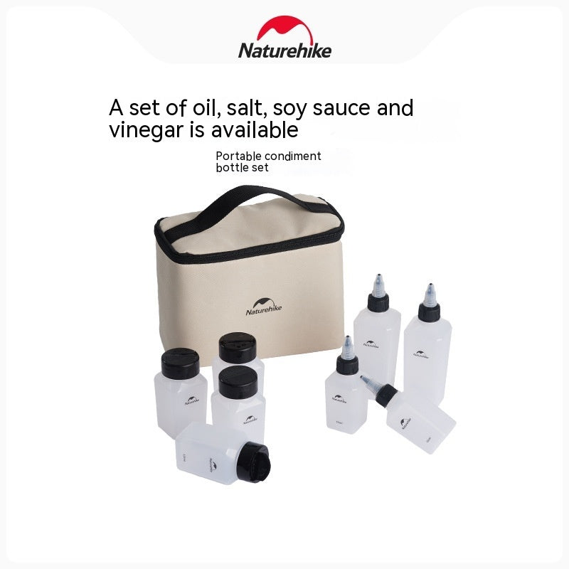 Outdoor Food Taste Portable Seasoning Bottle Suit Picnic Supplies Seasoning Jar