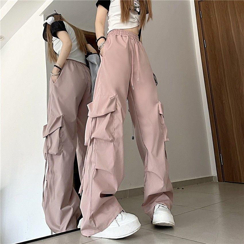 Women's Summer High Waist Retro Quick-drying Casual Pants