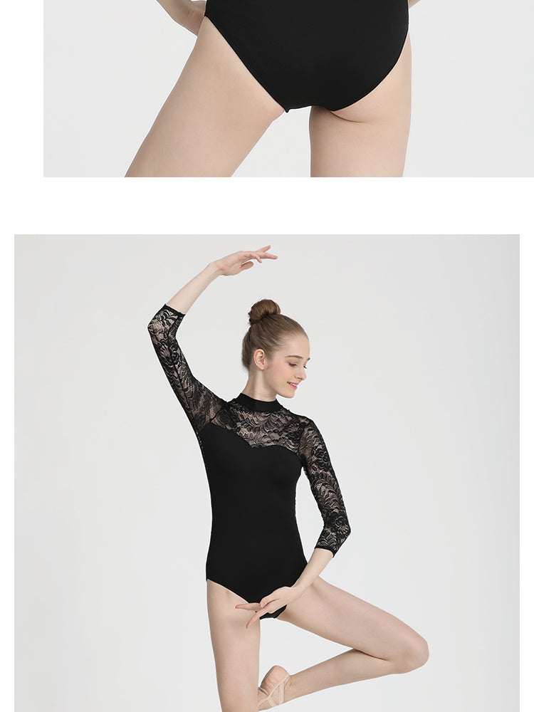 Lace Ballet Body Suit Women s All in one Aerial Yoga Suit
