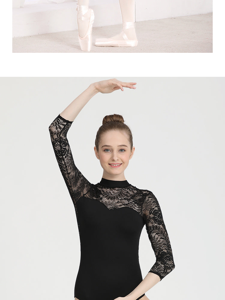 Lace Ballet Body Suit Women s All in one Aerial Yoga Suit