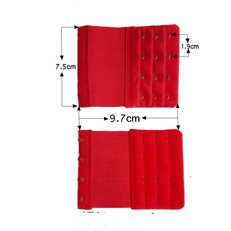 Bra Adjustable Back Buckle Elastic Extension Buckle