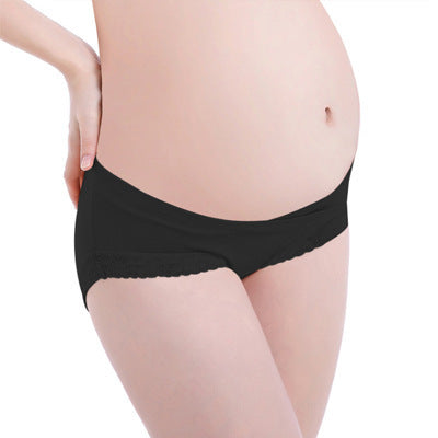 Maternity low-rise cotton underwear