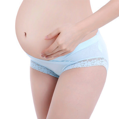 Maternity low-rise cotton underwear