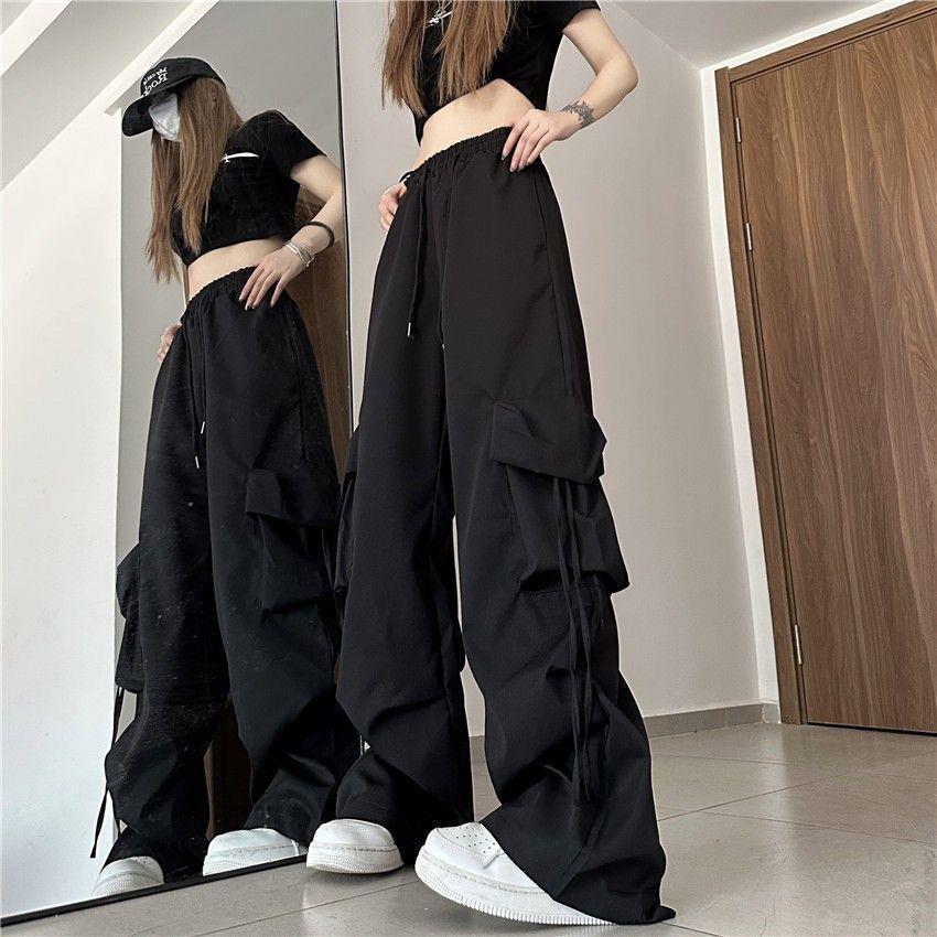 Women's Summer High Waist Retro Quick-drying Casual Pants