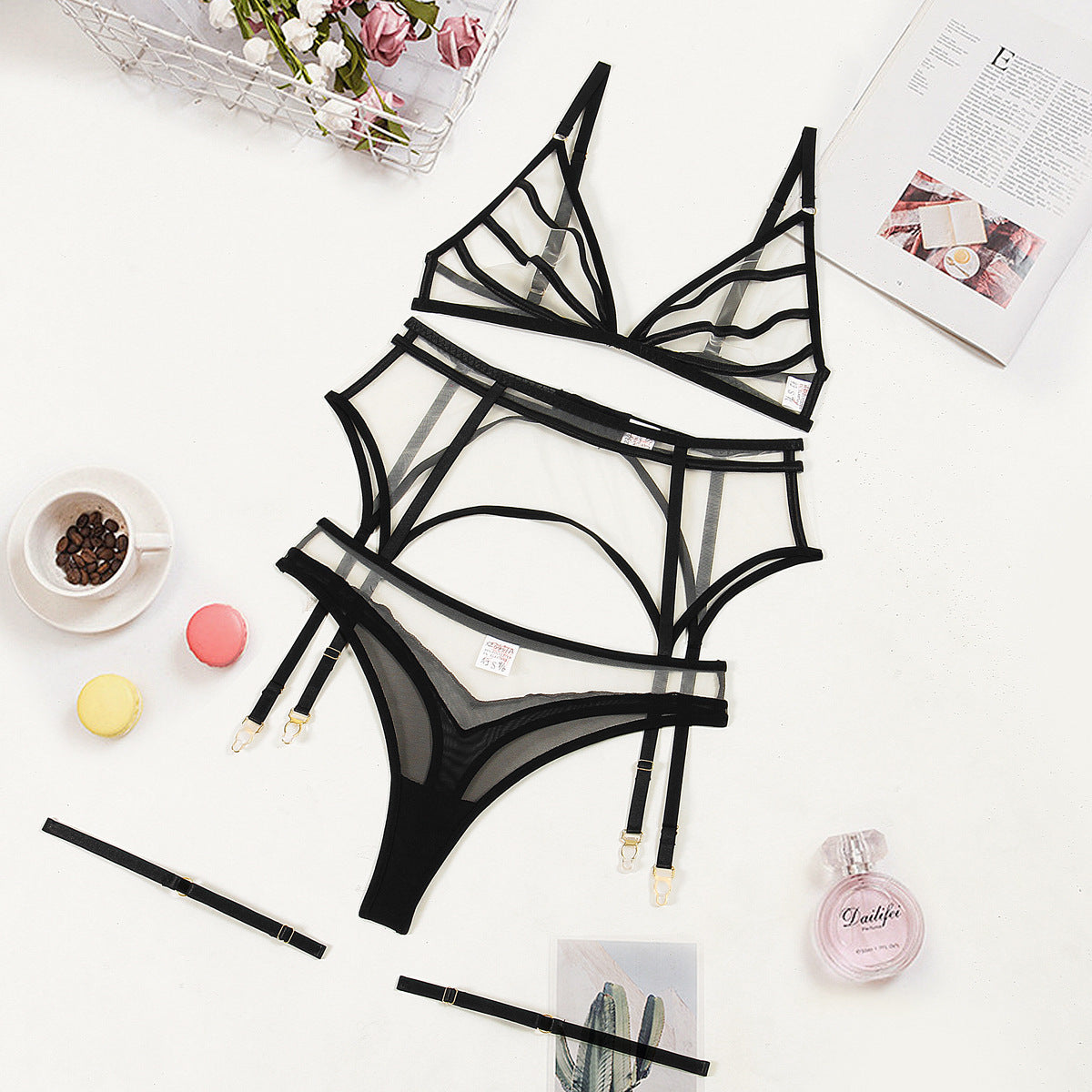 Triangle Cup Sexy Lingerie Suit