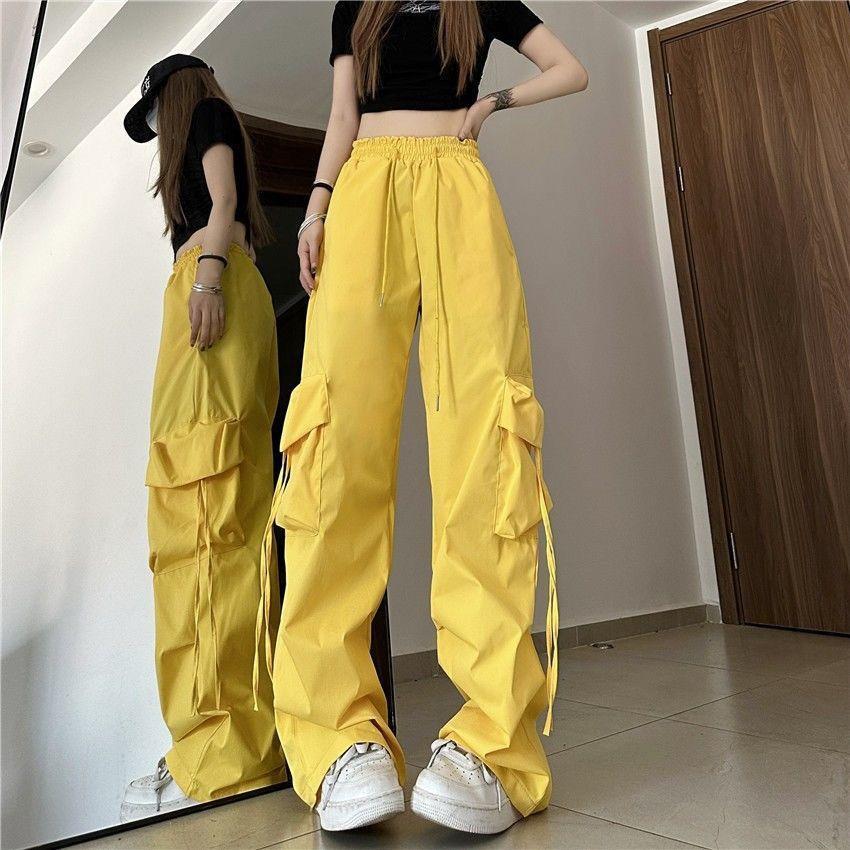 Women's Summer High Waist Retro Quick-drying Casual Pants