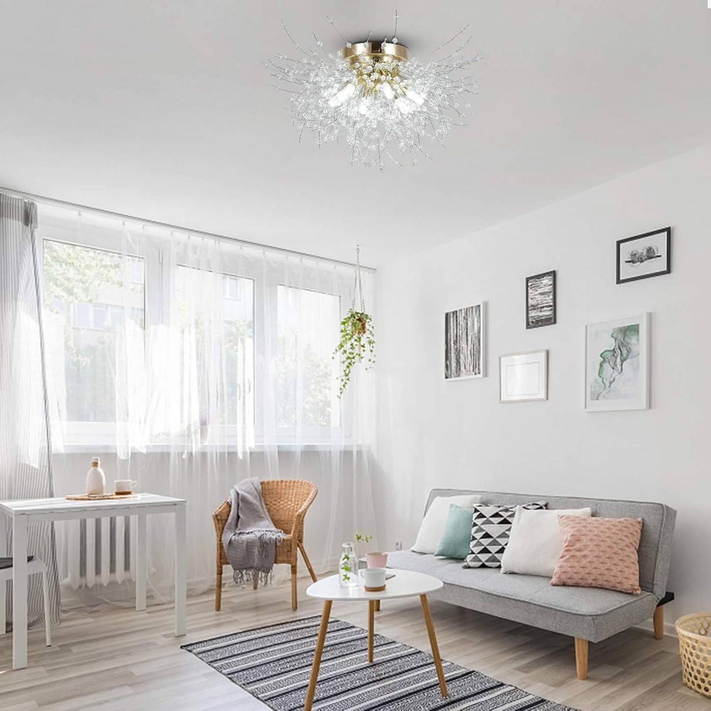 Crystal Recessed Chandelier