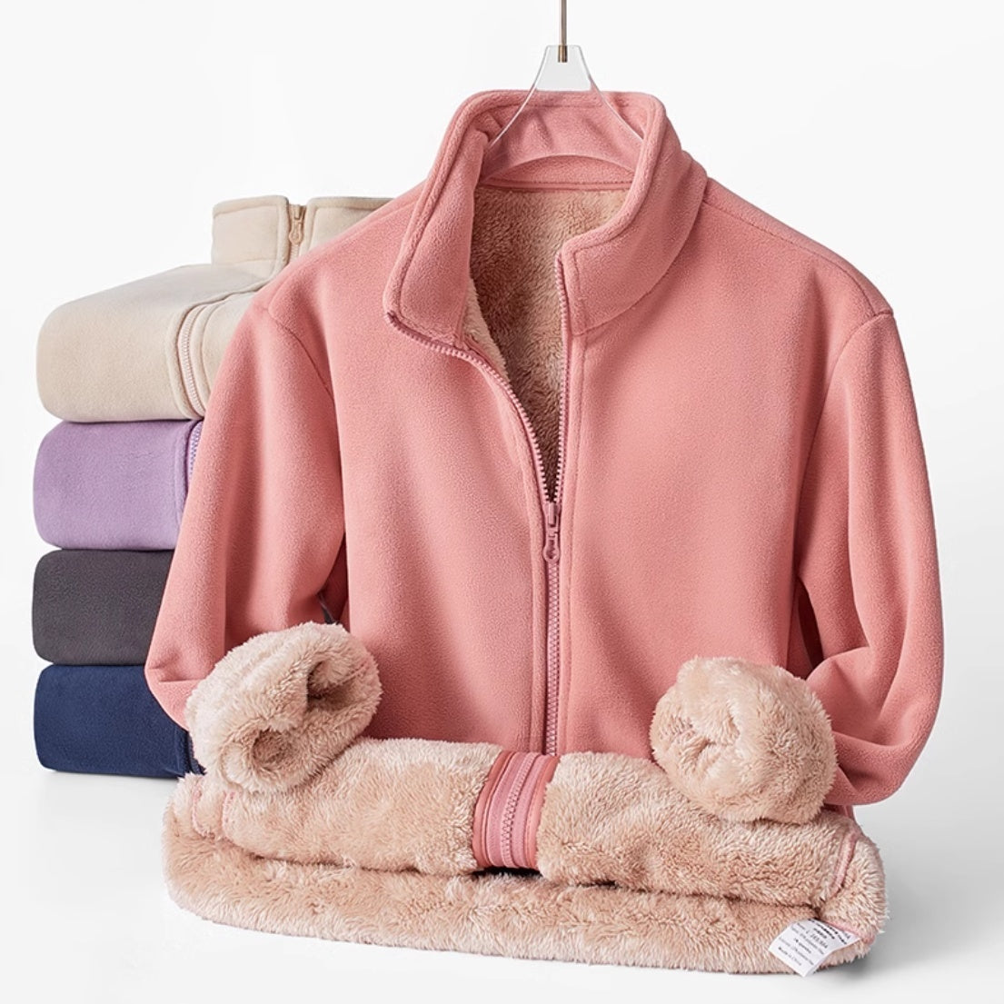 Soft And Comfortable Sports Suit Women's Sweater Fleece Casual Pants