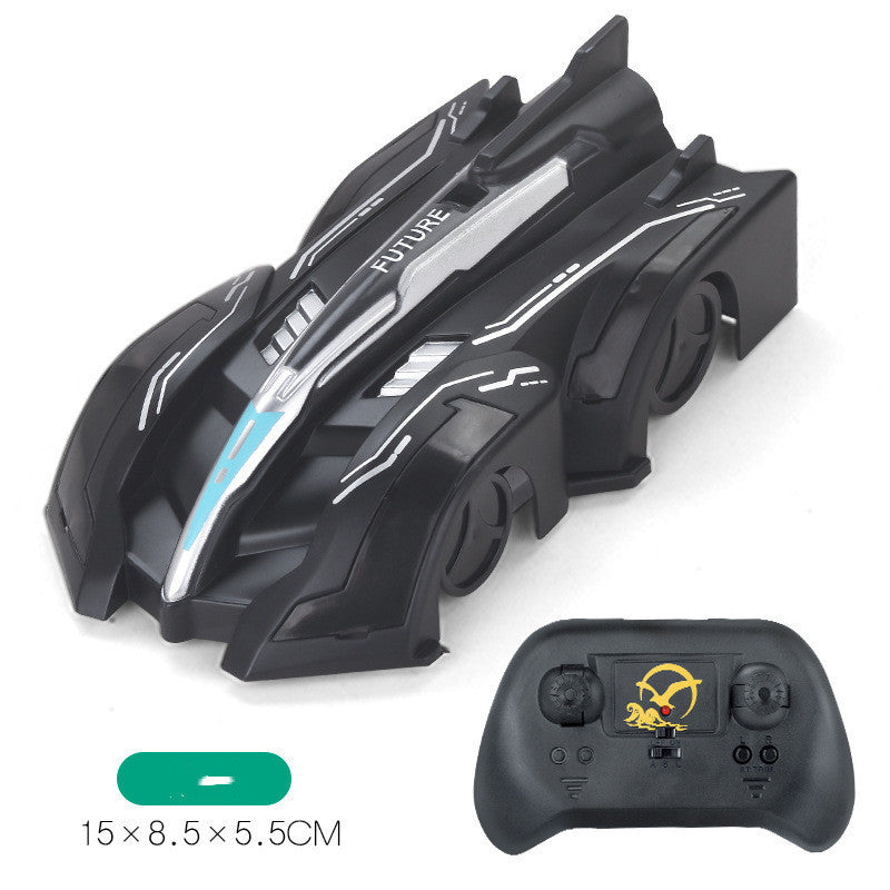 Rolling stunt car wall climbing car