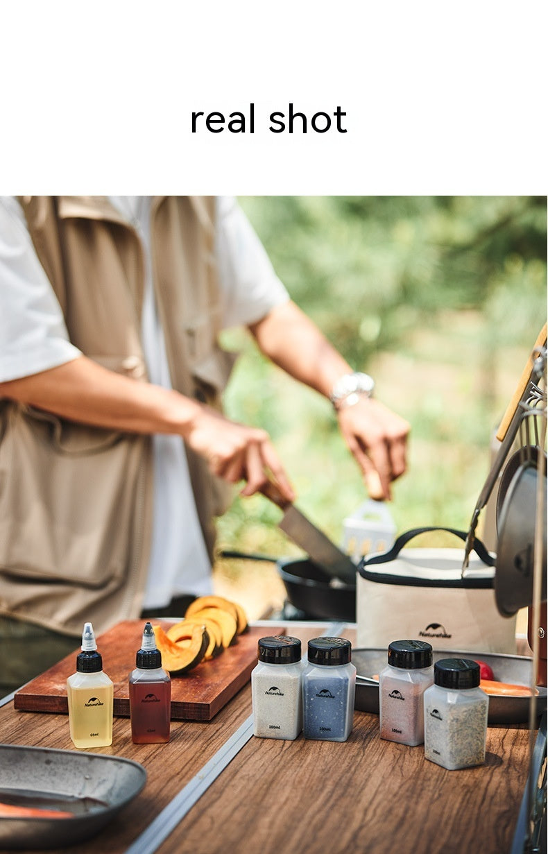Outdoor Food Taste Portable Seasoning Bottle Suit Picnic Supplies Seasoning Jar