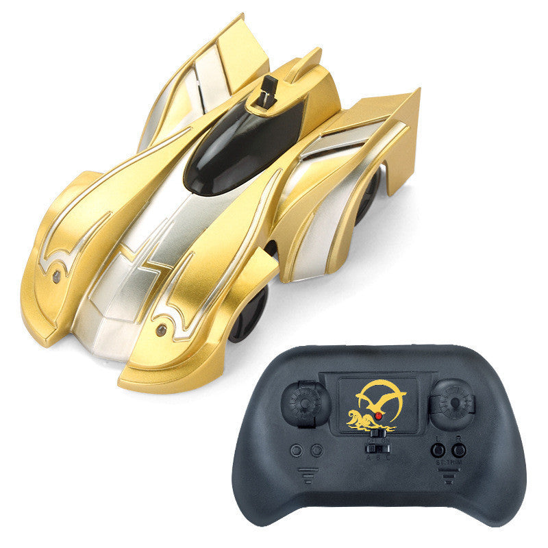 Rolling stunt car wall climbing car