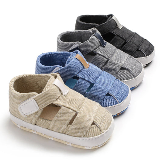 Kids Newborn Baby Soft Crib Shoes First Walker Anti Slip Sandals Shoe