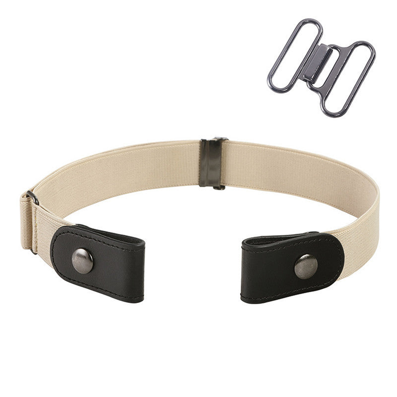 Leather Slim Stretch Invisible Belt