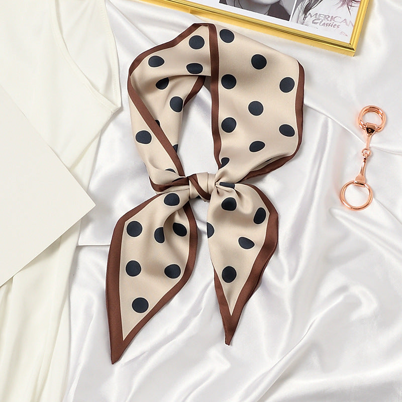 Korean Accessories Ribbon Long Ins French Scarf