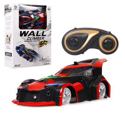 Remote control car stunt wall climbing car