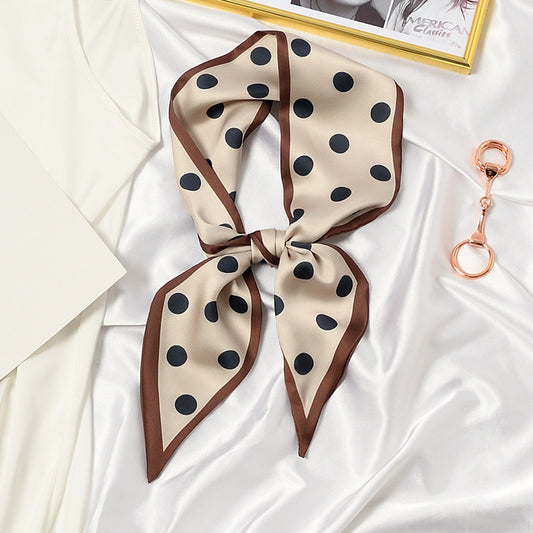 Korean Accessories Ribbon Long Ins French Scarf