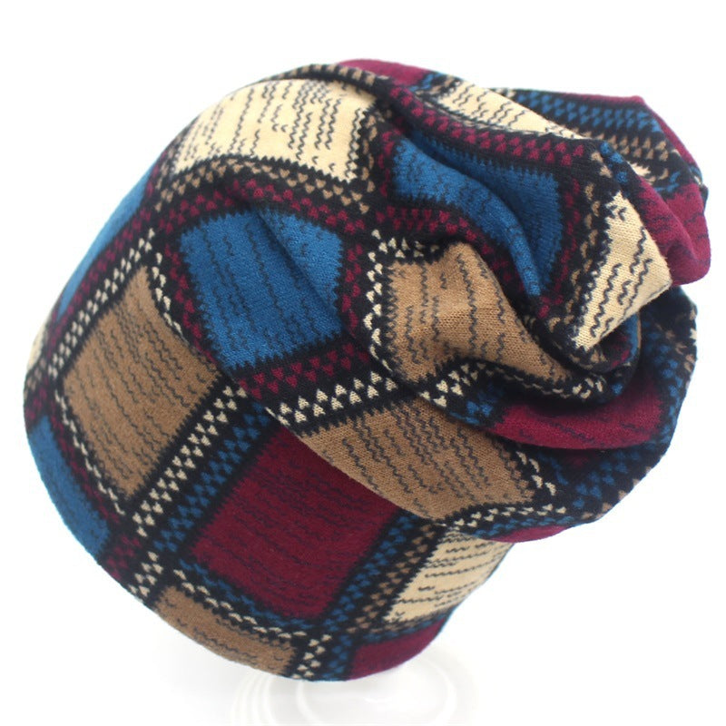 Check pattern all-match hat