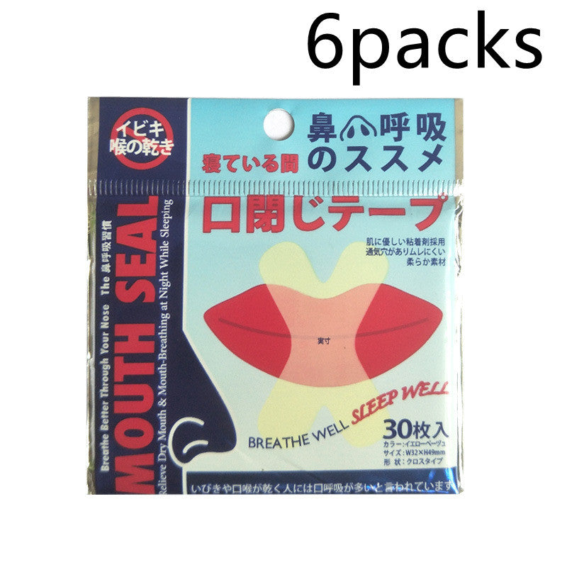 Anti Snoring Mouth Tape Sleep Strip Better Nose Breathing Improved Nighttime Sleeping Less Mouth Breathing Health Care