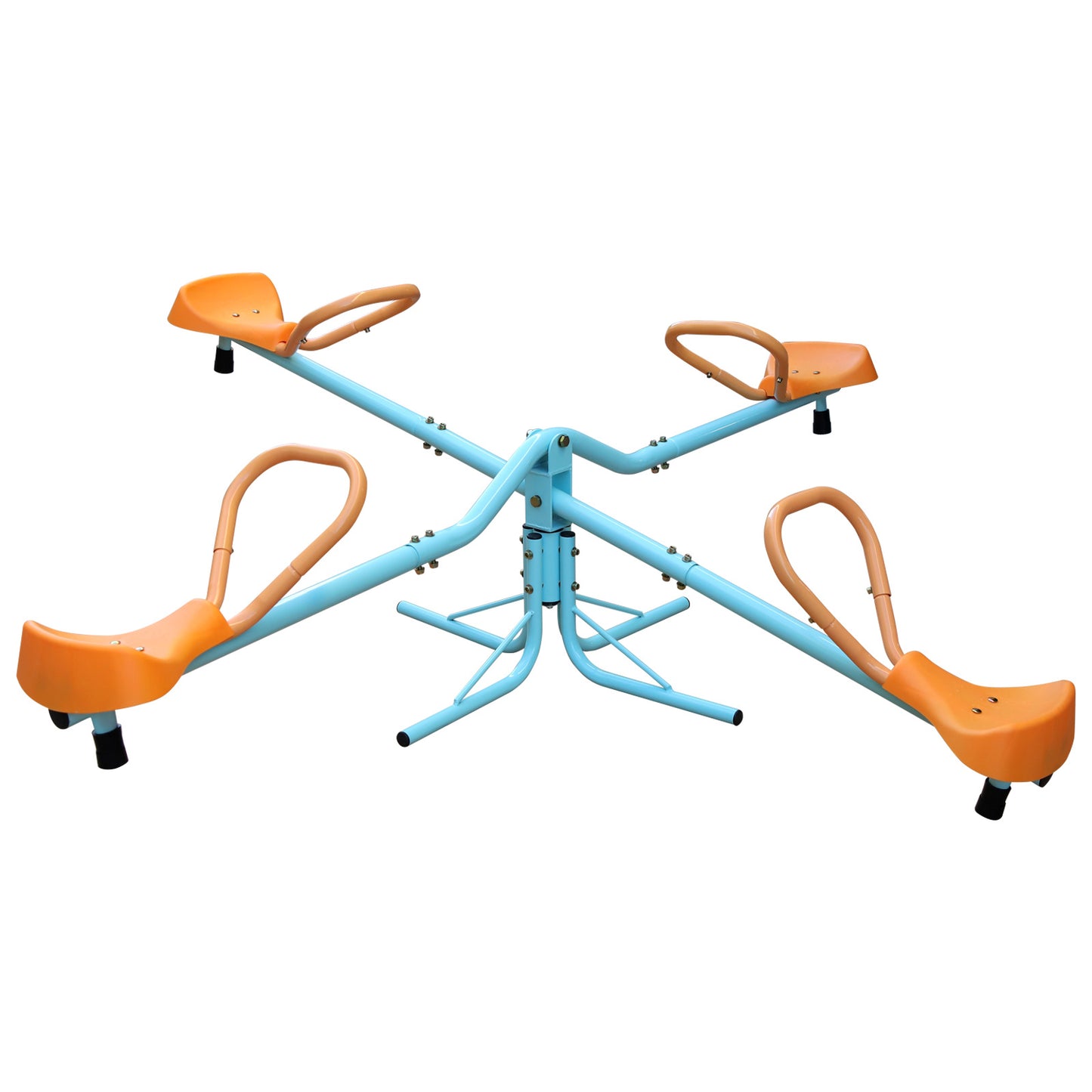 Outdoor Children's Rotating Seesaw