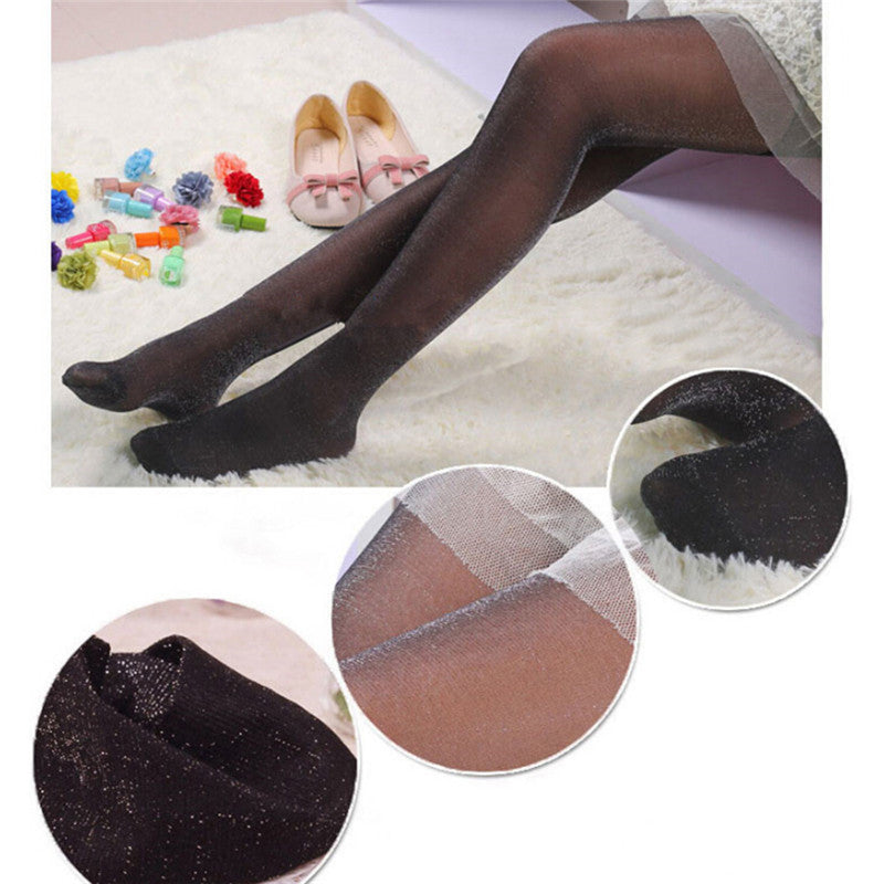 Color Silver Silk Pantyhose Sexy Core Silk Anti-hook Female Bottoming Socks