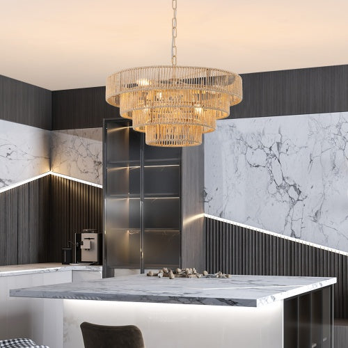 Bohemian Woven Chandelier