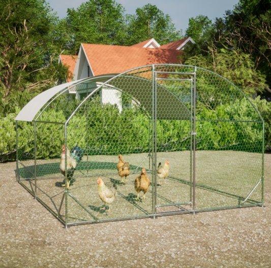 10x13 Foot Dome Chicken Coop