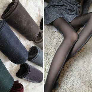 Color Silver Silk Pantyhose Sexy Core Silk Anti-hook Female Bottoming Socks