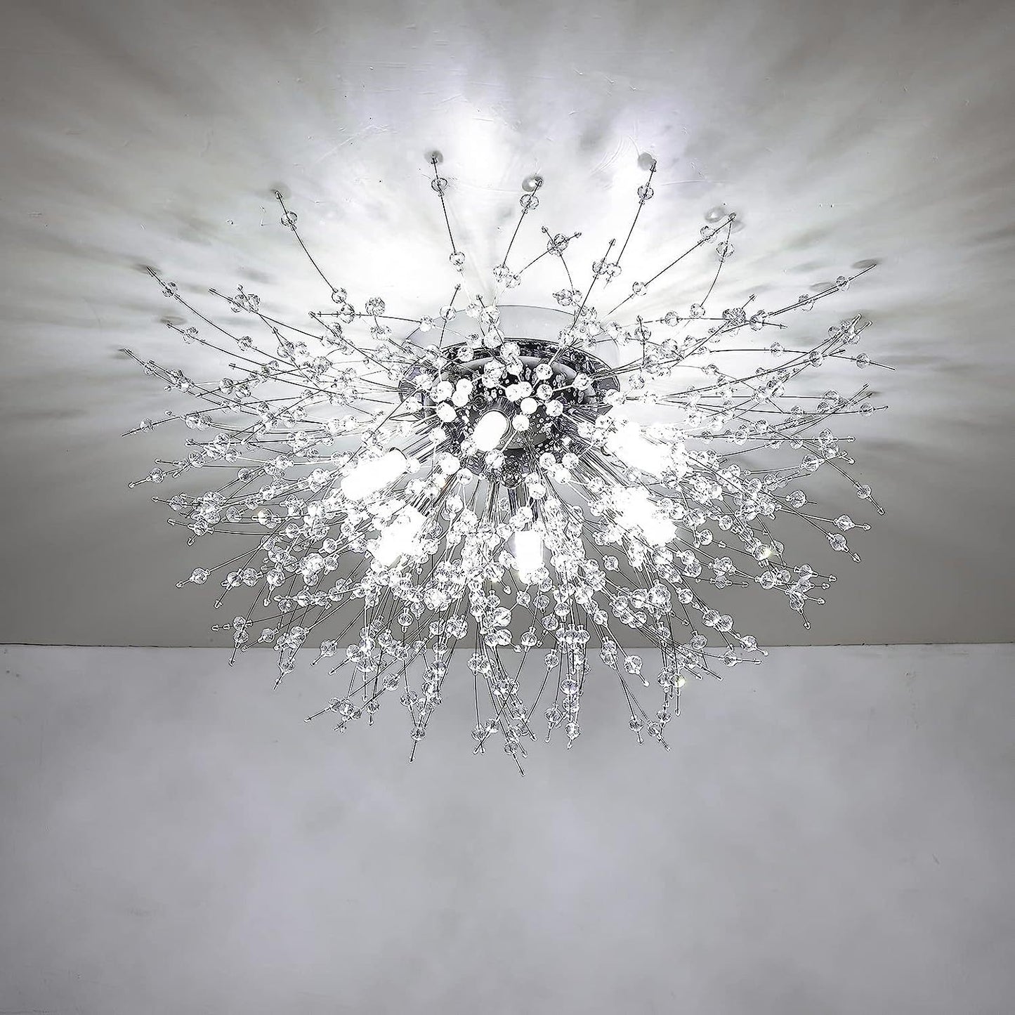 Crystal Recessed Chandelier