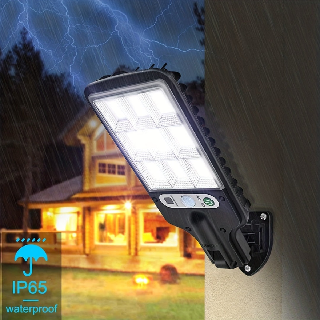 Waterproof Mini Solar Outdoor Light Street Light 108LED With Remote Control