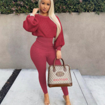 Women's Clothing Casual Two-piece Suit