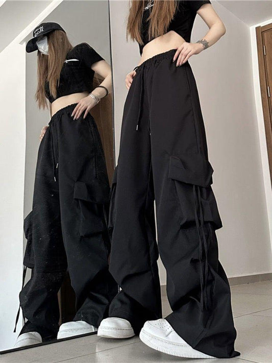 Women's Summer High Waist Retro Quick-drying Casual Pants