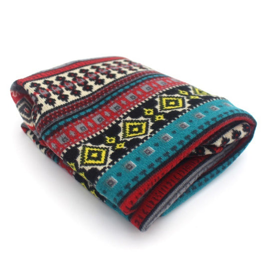 Fashion All-match Striped Cashmere Hood hat