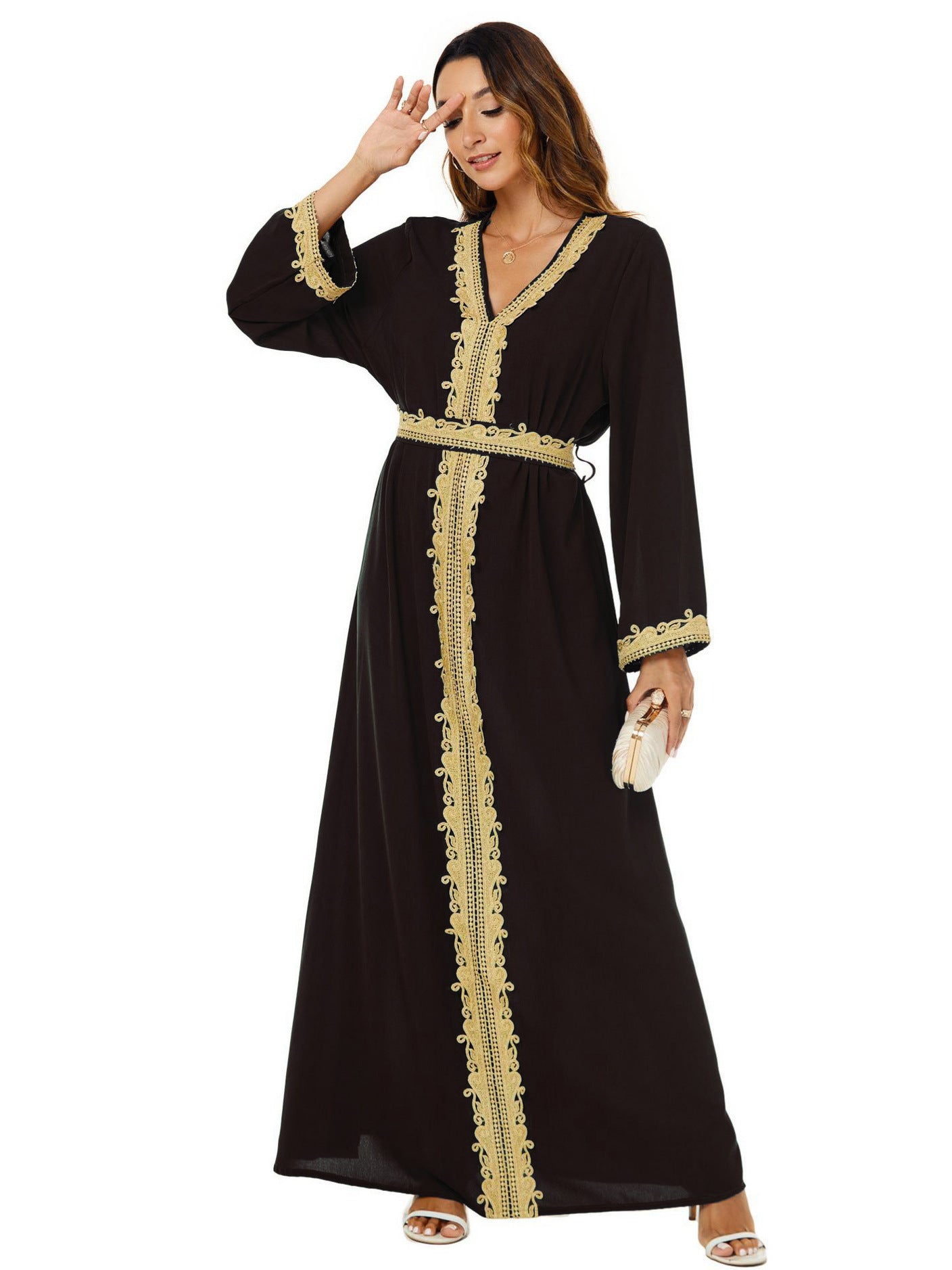 Middle East European And American Arab Women's Dress Dress
