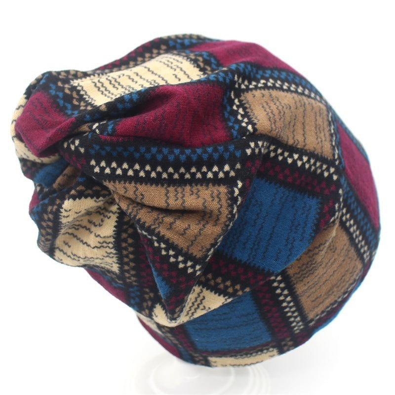 Check pattern all-match hat