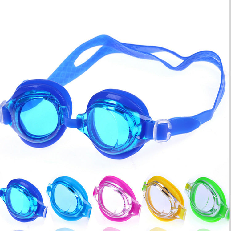 Swimming Goggles Color Kids Anti-Fog Waterproof HD Comfortable