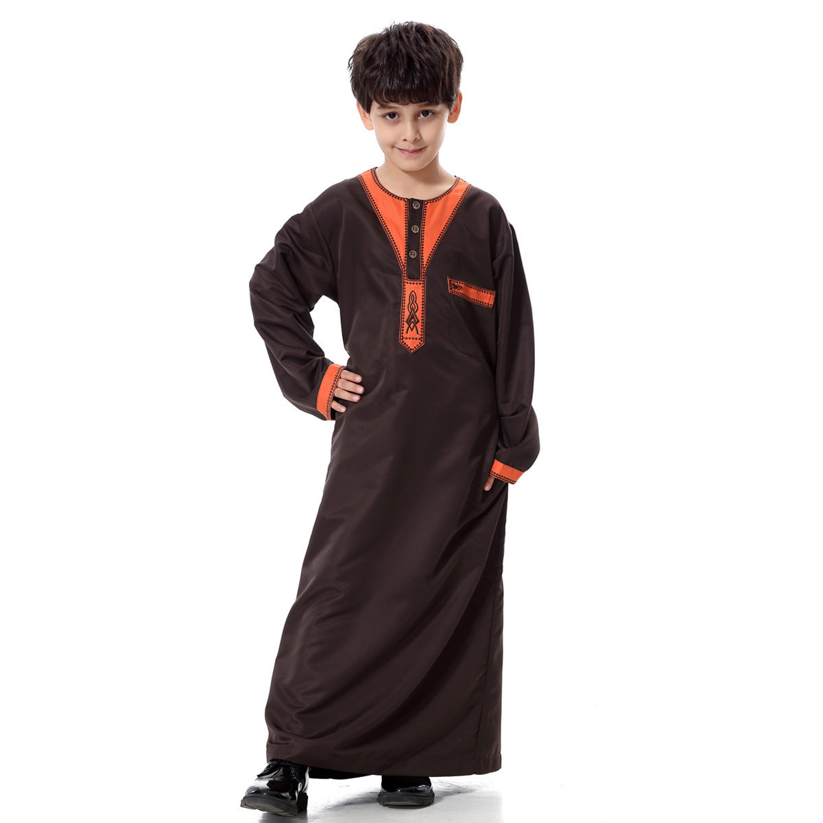 Middle East Youth Boy Robe Ethnic Style African Ethnic Style