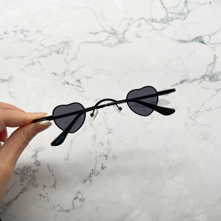 Love Retro Funny Small Frame Eyes Glasses