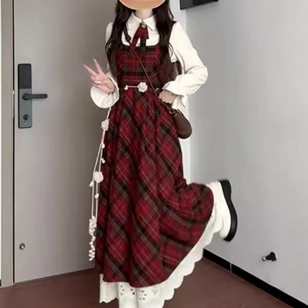 High-grade Wear Match Set Long Dress