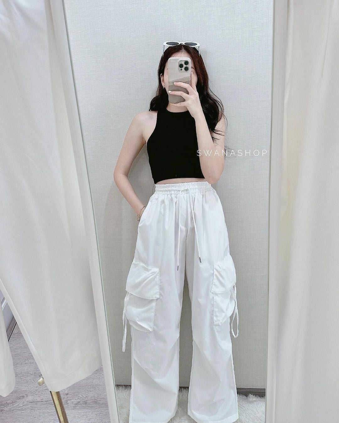 Women's Summer High Waist Retro Quick-drying Casual Pants