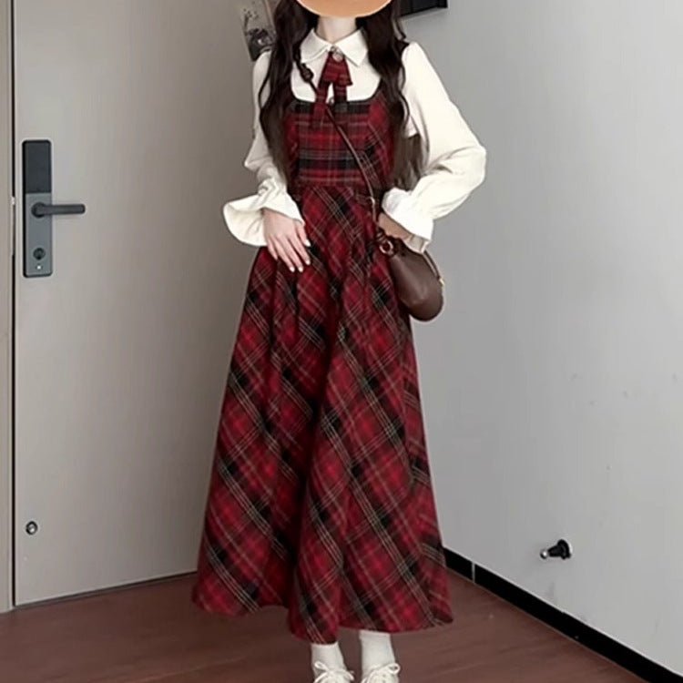 High-grade Wear Match Set Long Dress