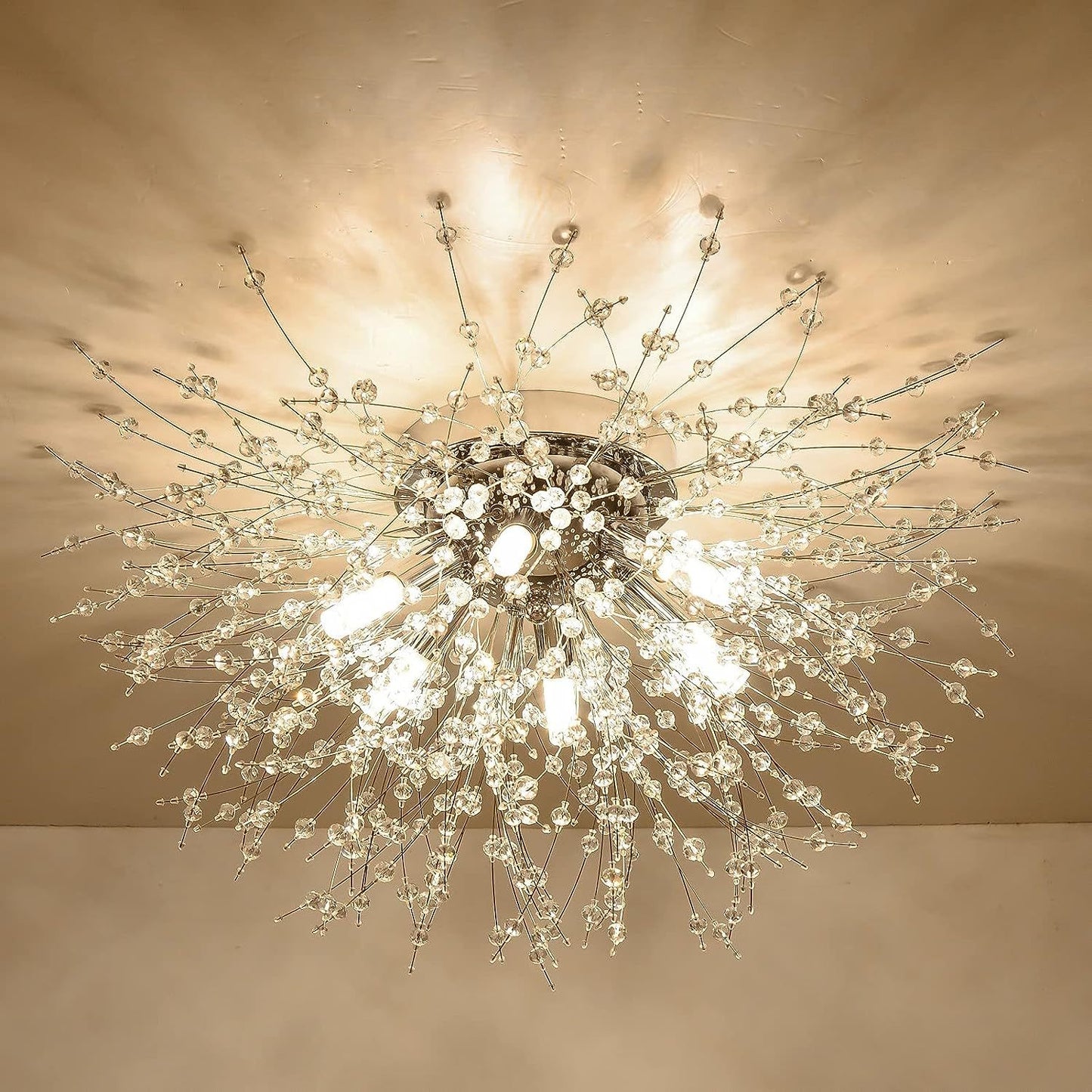 Crystal Recessed Chandelier