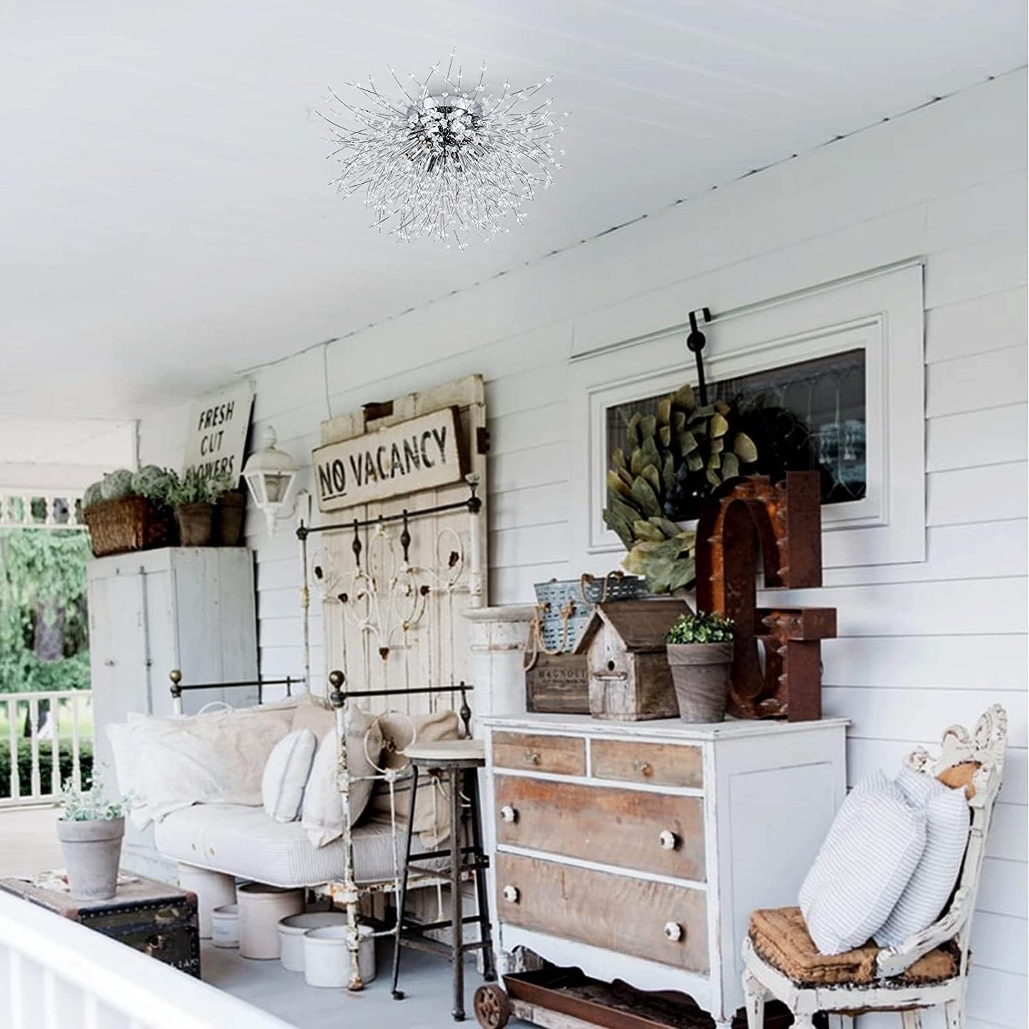 Crystal Recessed Chandelier