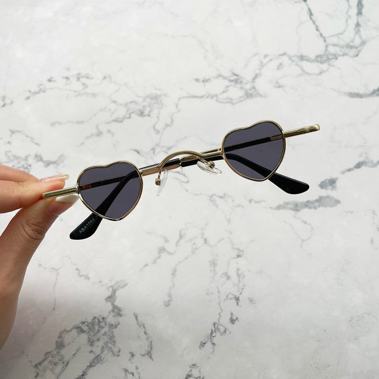 Love Retro Funny Small Frame Eyes Glasses