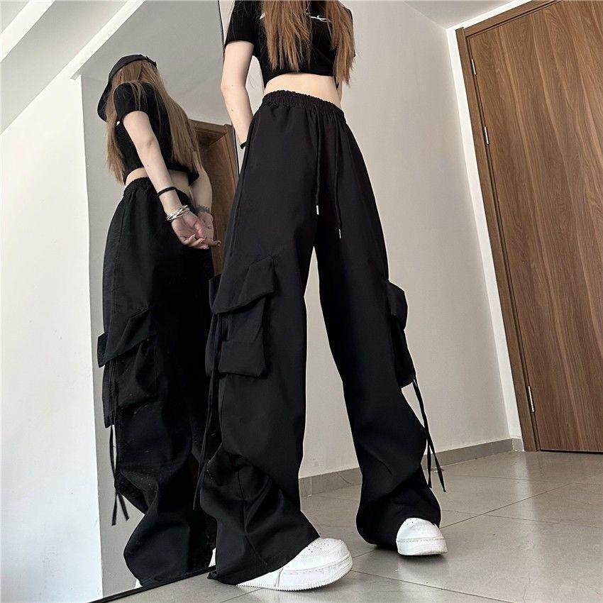 Women's Summer High Waist Retro Quick-drying Casual Pants