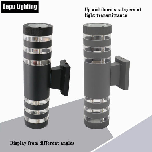 Outdoor Wall Light Waterproof Garden Light Double Head Corridor Lighting